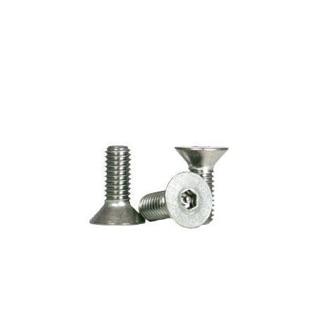 Newport Fasteners #10-24 Socket Head Cap Screw, Flat Head, 18-8 Stainless Steel, 5/8 in Length, 100 PK 464008-100